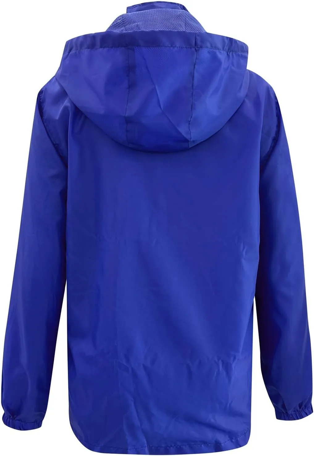2023 Women's Windbreaker Jackets Waterproof Raincoat Plus Size Patchwork Outdoor Hooded Trench Coats Zip Up Rain Jacket