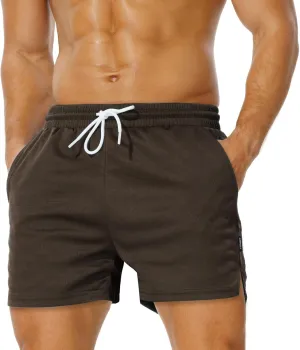 AIMPACT Mens Mesh Athletic Shorts Gym Athletic Workout Shorts for Men 5 Inch Running Shorts with Pocket