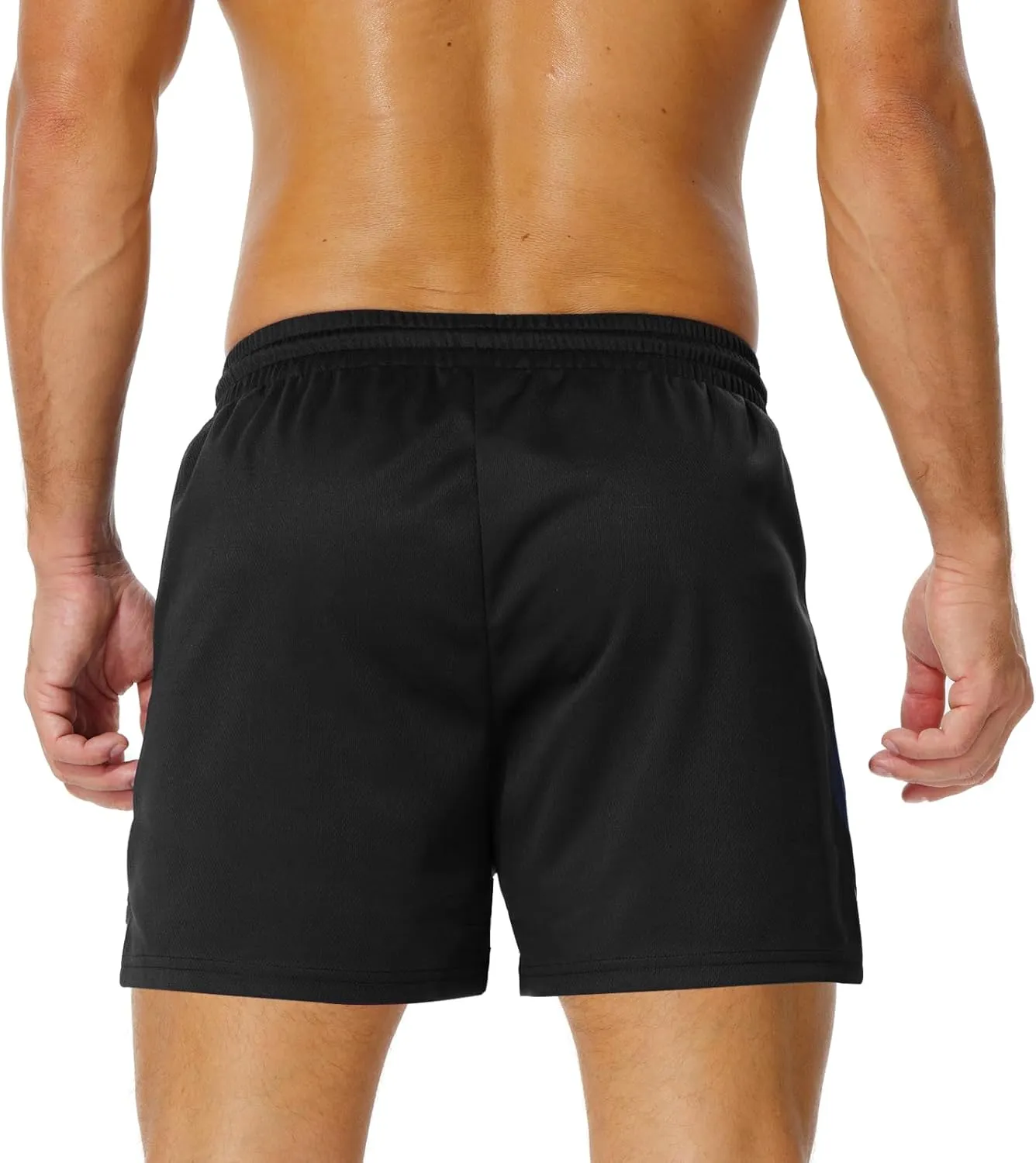 AIMPACT Mens Mesh Athletic Shorts Gym Athletic Workout Shorts for Men 5 Inch Running Shorts with Pocket