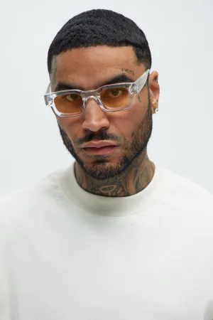 All Good Times Sunglasses - Clear/Yellow