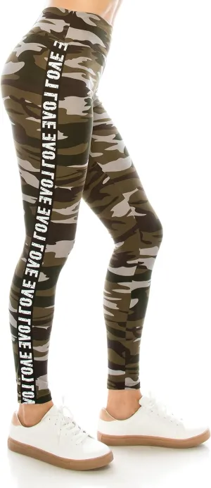 ALWAYS Legging Women Track Pants - High Waisted Premium Soft Stretch Buttery Racing Stripe