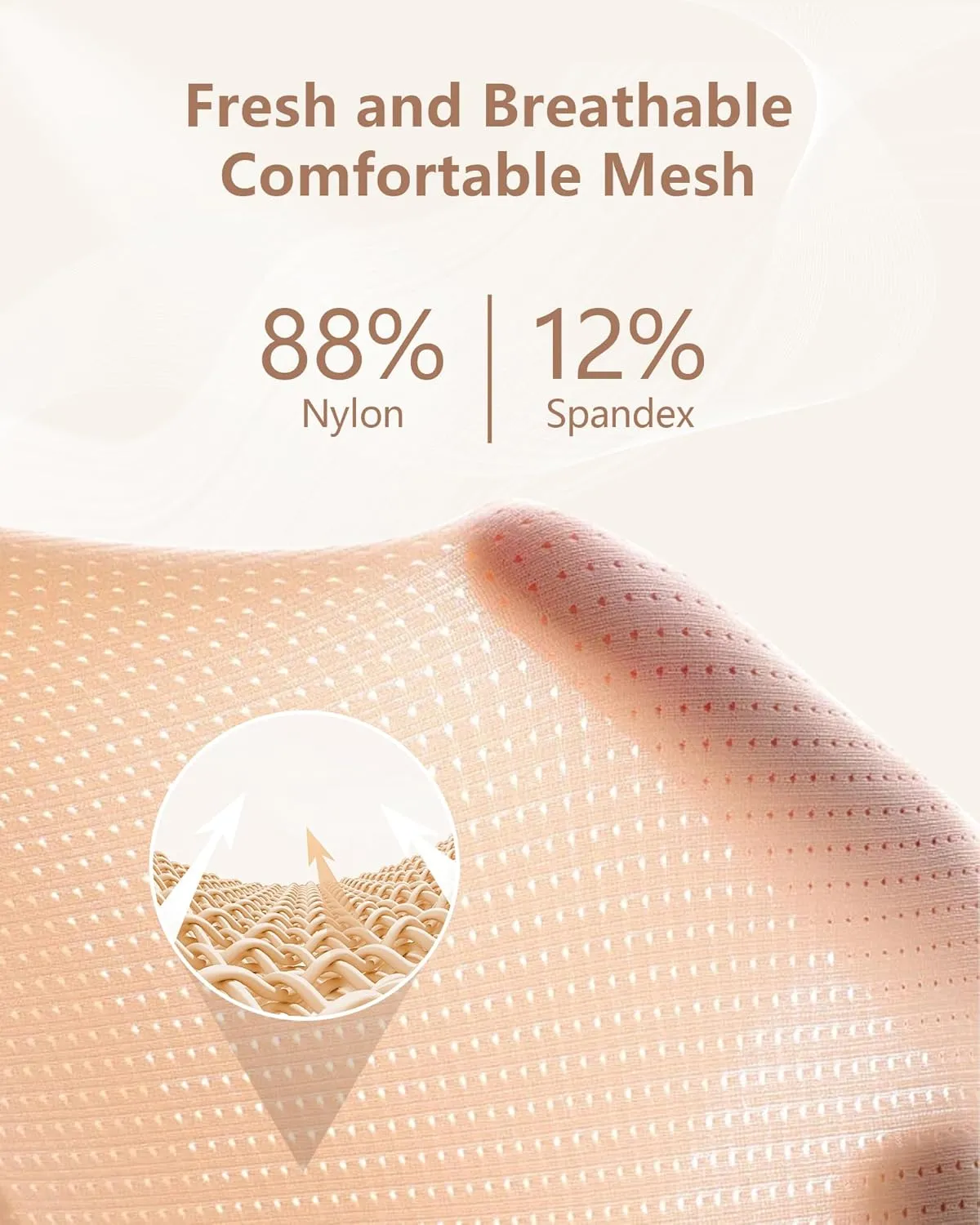 Anti Chafing Shorts Women Mesh Cooling Slip Shorts for Under Dresses Boyshorts Panties Lace under shorts