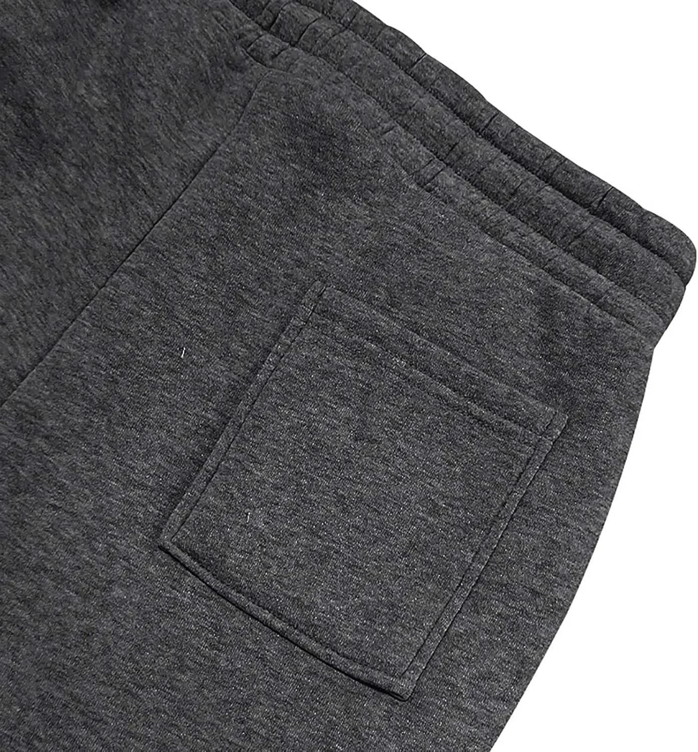 Baggy Cargo Sweatpants for Men Casual Drawstring Waist Fleece Joggers with Multi Pockets Mencomfy Track Pants