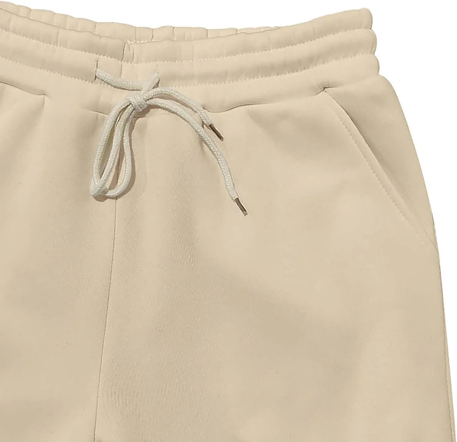 Baggy Cargo Sweatpants for Men Casual Drawstring Waist Fleece Joggers with Multi Pockets Mencomfy Track Pants