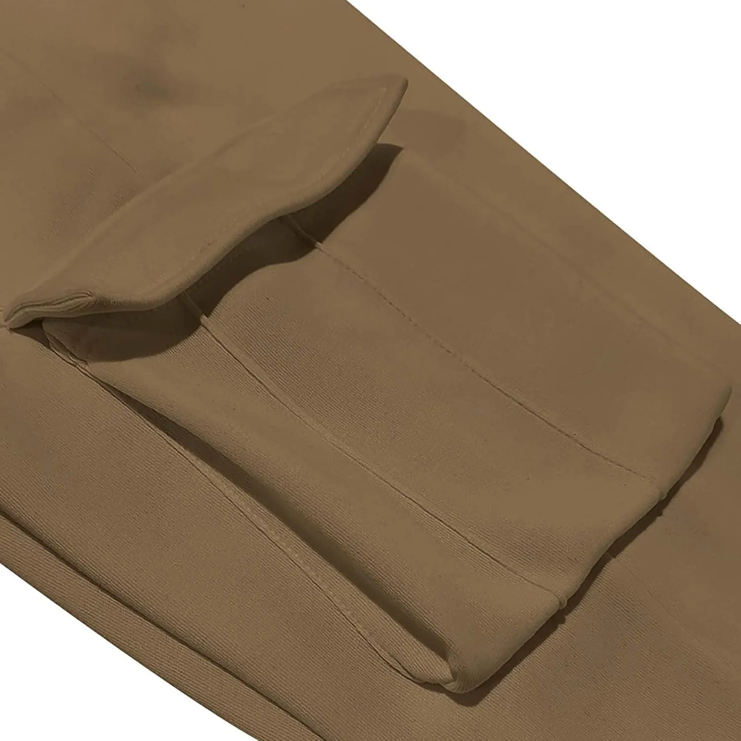 Baggy Cargo Sweatpants for Men Casual Drawstring Waist Fleece Joggers with Multi Pockets Mencomfy Track Pants