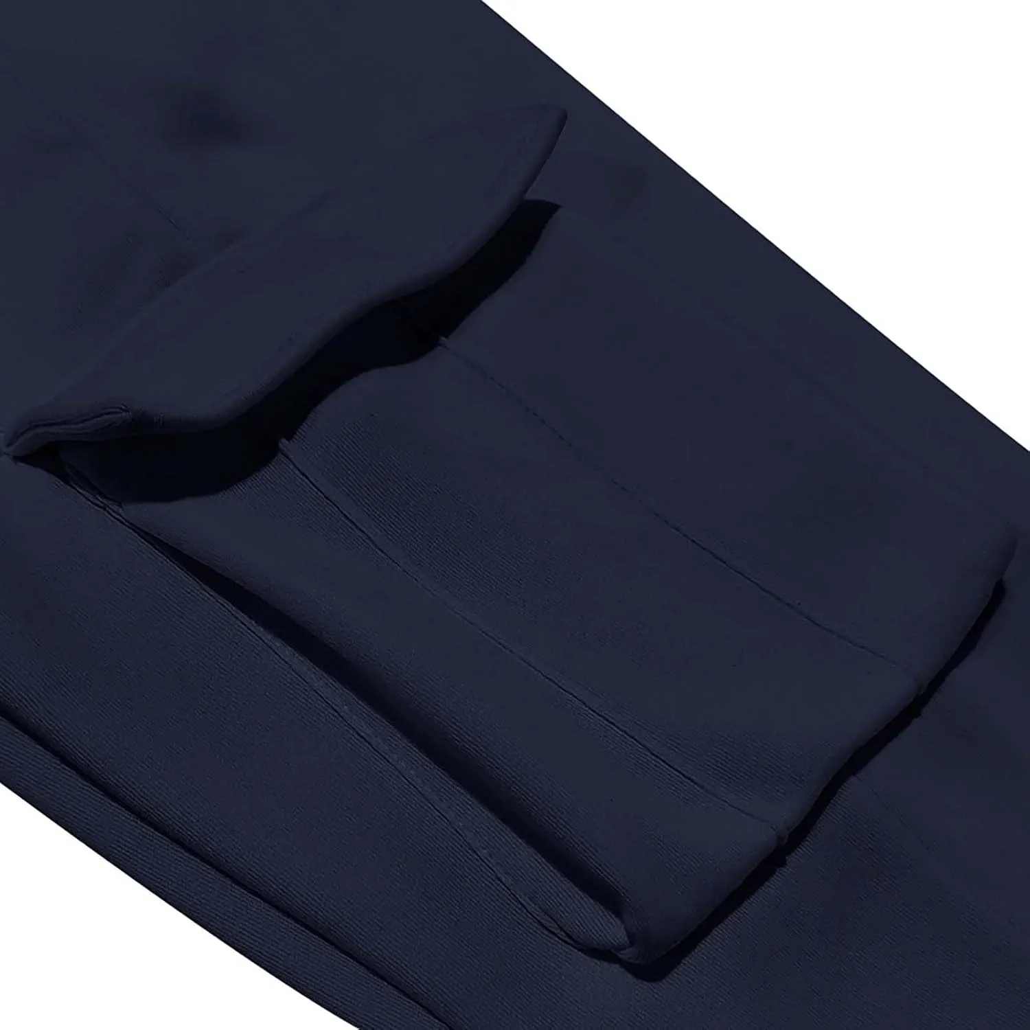 Baggy Cargo Sweatpants for Men Casual Drawstring Waist Fleece Joggers with Multi Pockets Mencomfy Track Pants
