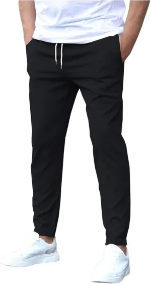 Beva Wear Glide Pants Men Quick Dry Breathable Pants Stretch Tapered Active Hiking Trousers with Pockets