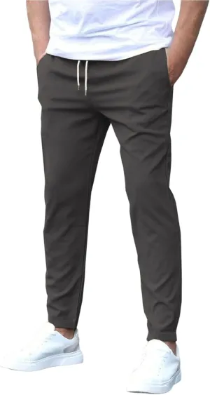 Beva Wear Glide Pants Men Quick Dry Breathable Pants Stretch Tapered Active Hiking Trousers with Pockets