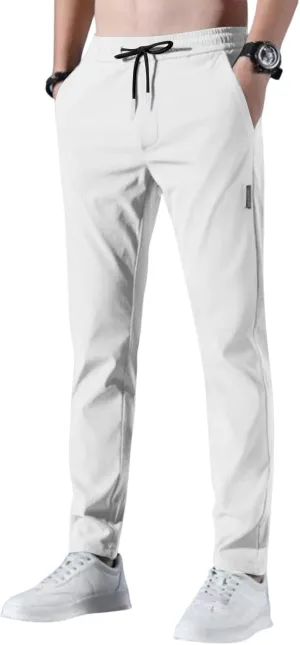 Bevawear Glide Pants Mens Quick Dry Breathable Athletic Pants Stretch Waterproof Active Hiking Lightweight Trousers