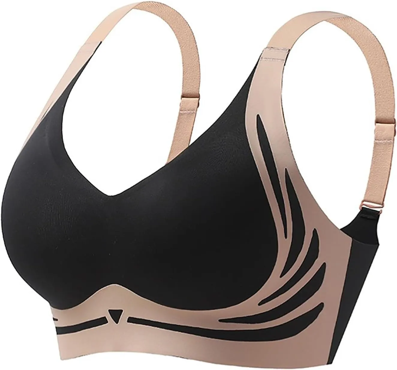 Breathable Anti-Sagging Breasts Sports Bras for Women Cooling Comfort Wireless Bra Breathable Lift Up Air Bra