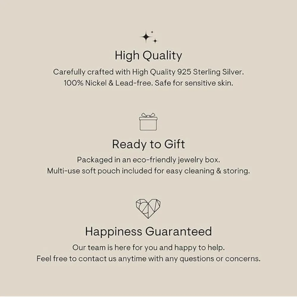 CAITLYNMINIMALIST 18K Gold Sterling Silver Endless Love Dainty Chain Photo Locket Pendant Necklaces Gift for Her