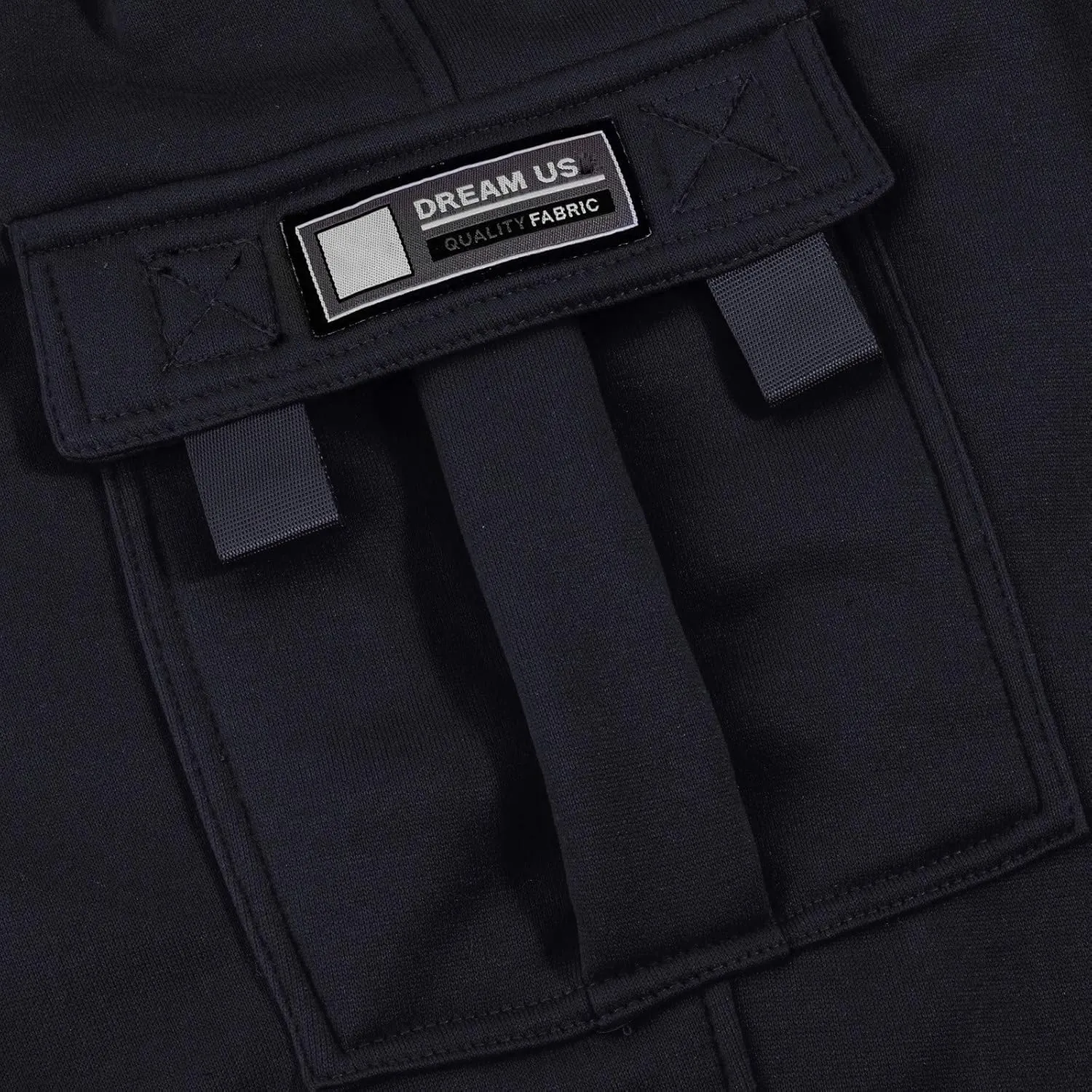 Cargo Joggers for Men Plus Size Drawstring Waist Cargo Sweatpants with Multi Pockets Baggy Casual Cargo Pants