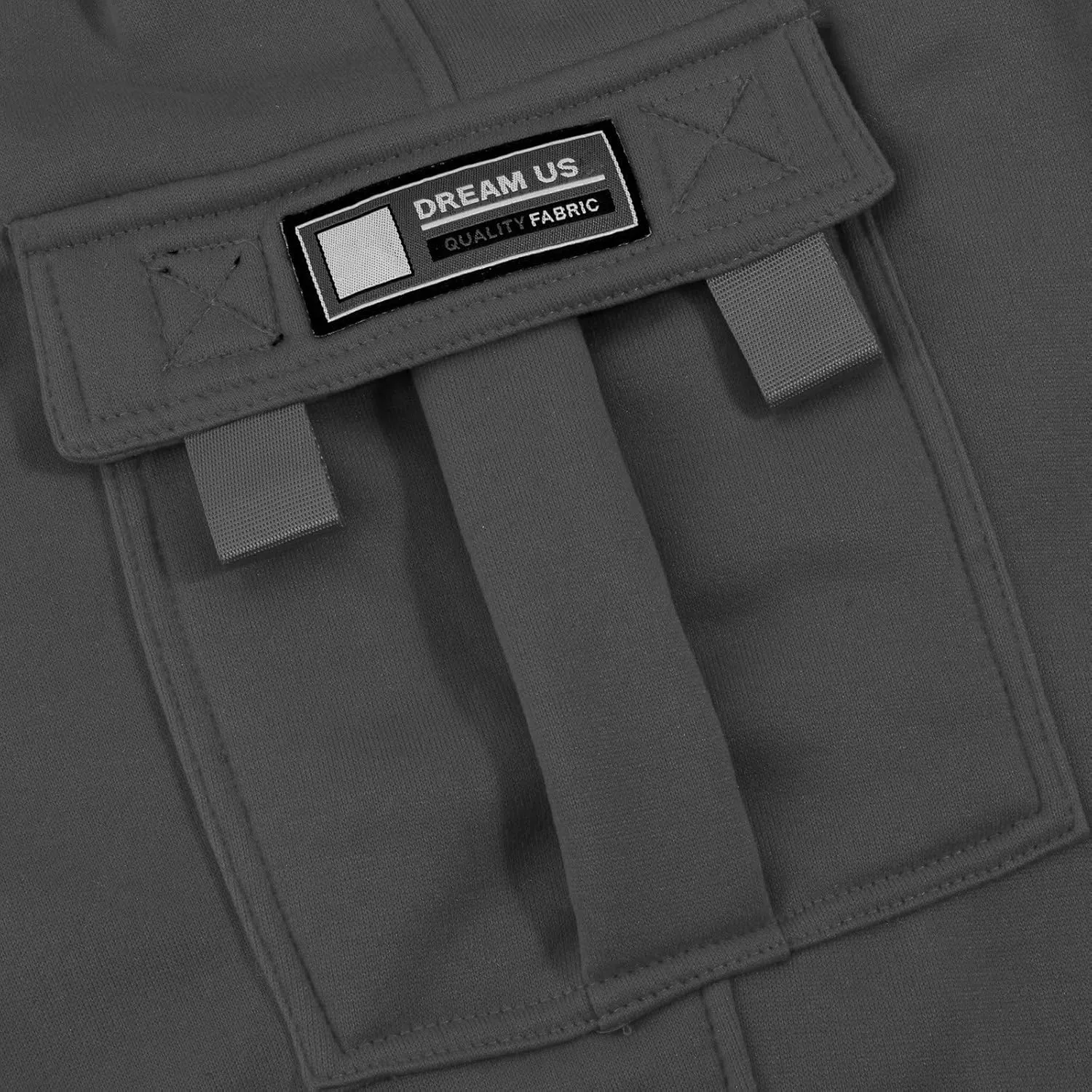 Cargo Joggers for Men Plus Size Drawstring Waist Cargo Sweatpants with Multi Pockets Baggy Casual Cargo Pants