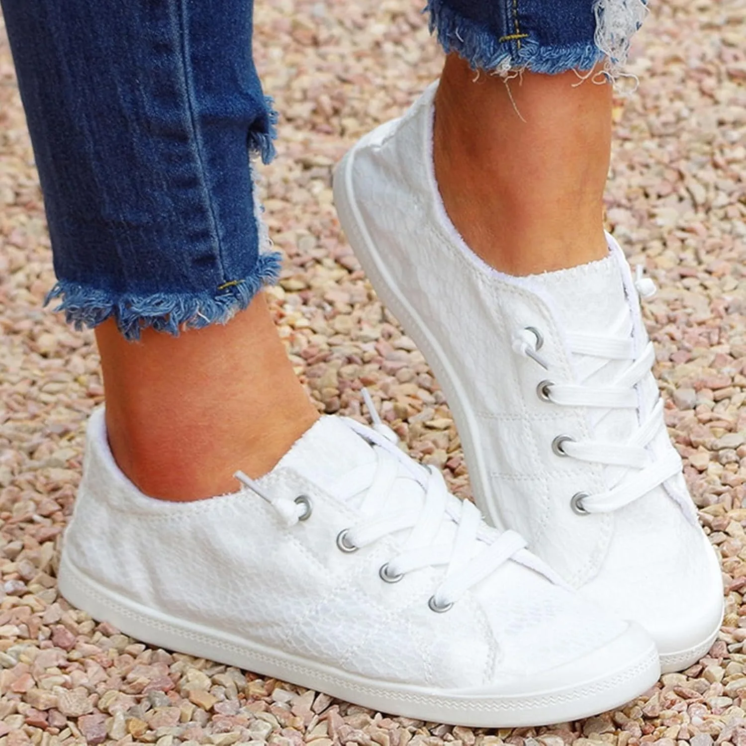 Cathalem Walking Shoes for Women Tennis Shoes Low Top Casual Shoes Lace Up Sneakers Comfortable Shoes for Women