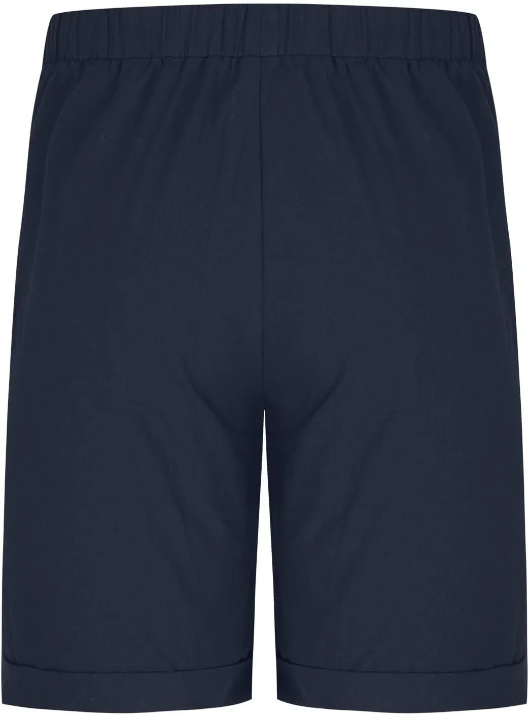 Cotton Mens Casual Linen Shorts Rolled Hem Relaxed Fit Shorts with Dual Front Pockets and Breathable Texture