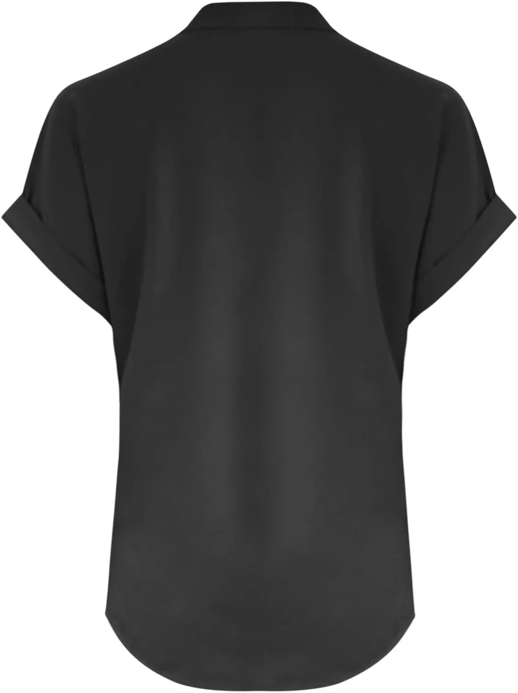 Cotton T Shirts Women Casual Short Sleeve Button V Neck Tops Loose Fit Basic Business Summer Boho Tee Shirt