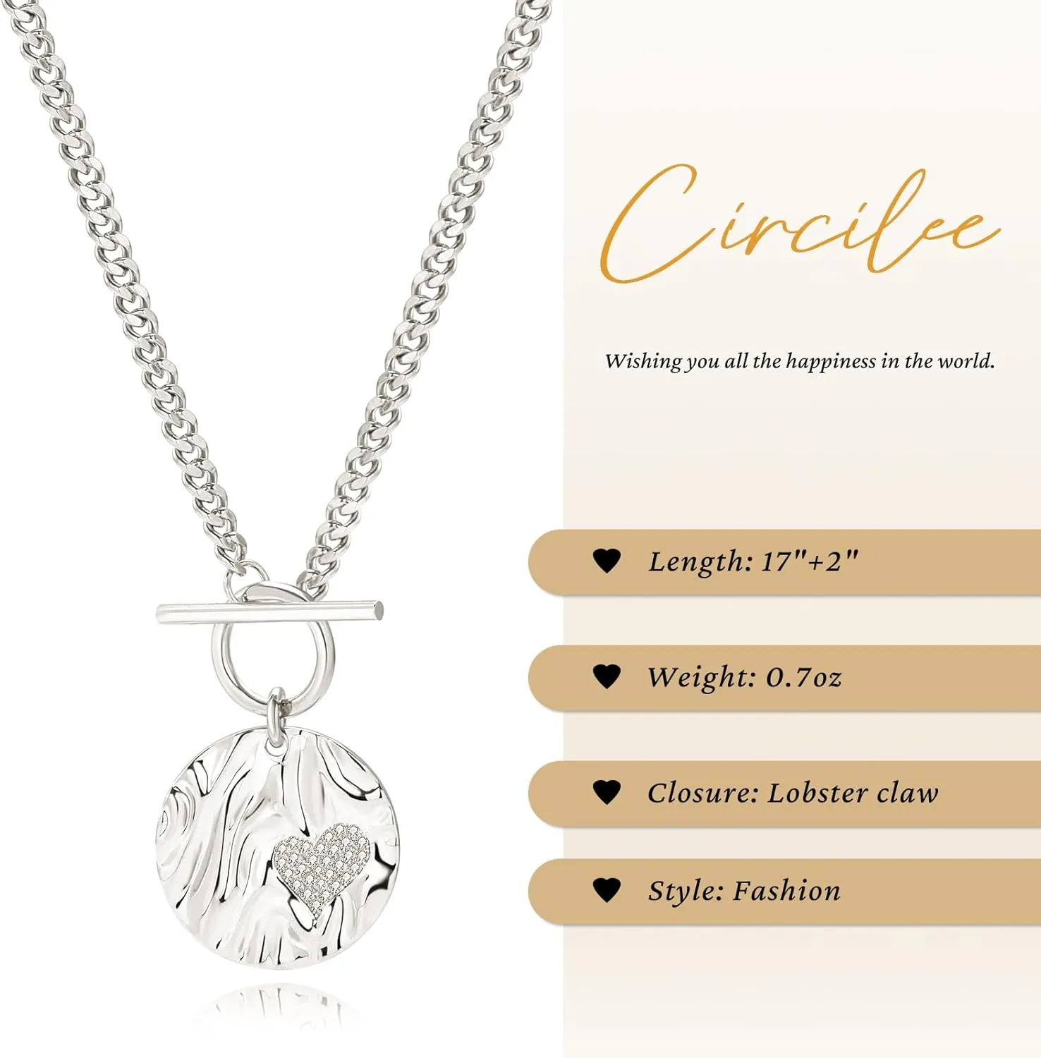 Dainty Charm Initial Necklaces