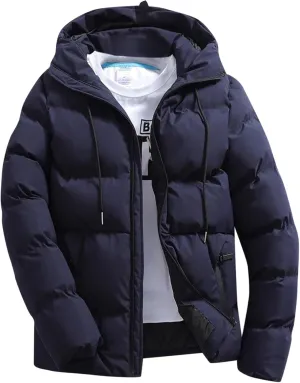 Day Clearance of The Deals Men Faux Hooded Cotton Padded Outerwear and Coat Mens Over Coat Dress Summer Jacket Fir Men Mens Casual Cotton Sport Coat Lux Men Jacket Mens Plaid Flannel Shirt Navy-d