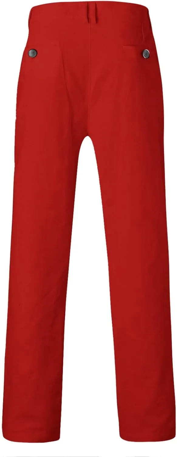 Dress Pants for Men Slim Fit Tapered Suit Trousers Casual Skinny Stretch Business Work Clothes Golf Pants