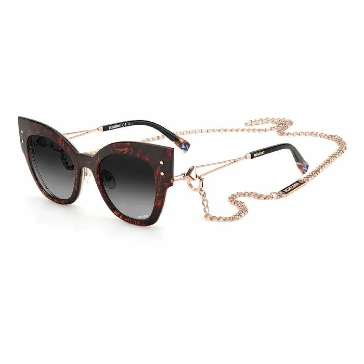 Eyeglass Frame Sunglasses By Missoni Mis0054CsDdb 53 mm Clip On