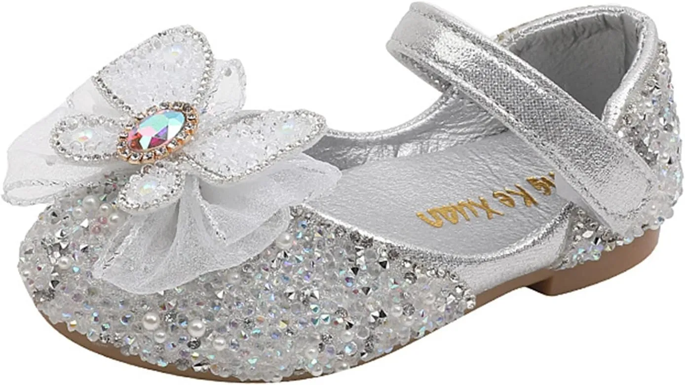 Fashion Autumn Toddler and Girls Casual Shoes Thick Sole Round Toe Buckle Dress Shoes Water Shoes Girls
