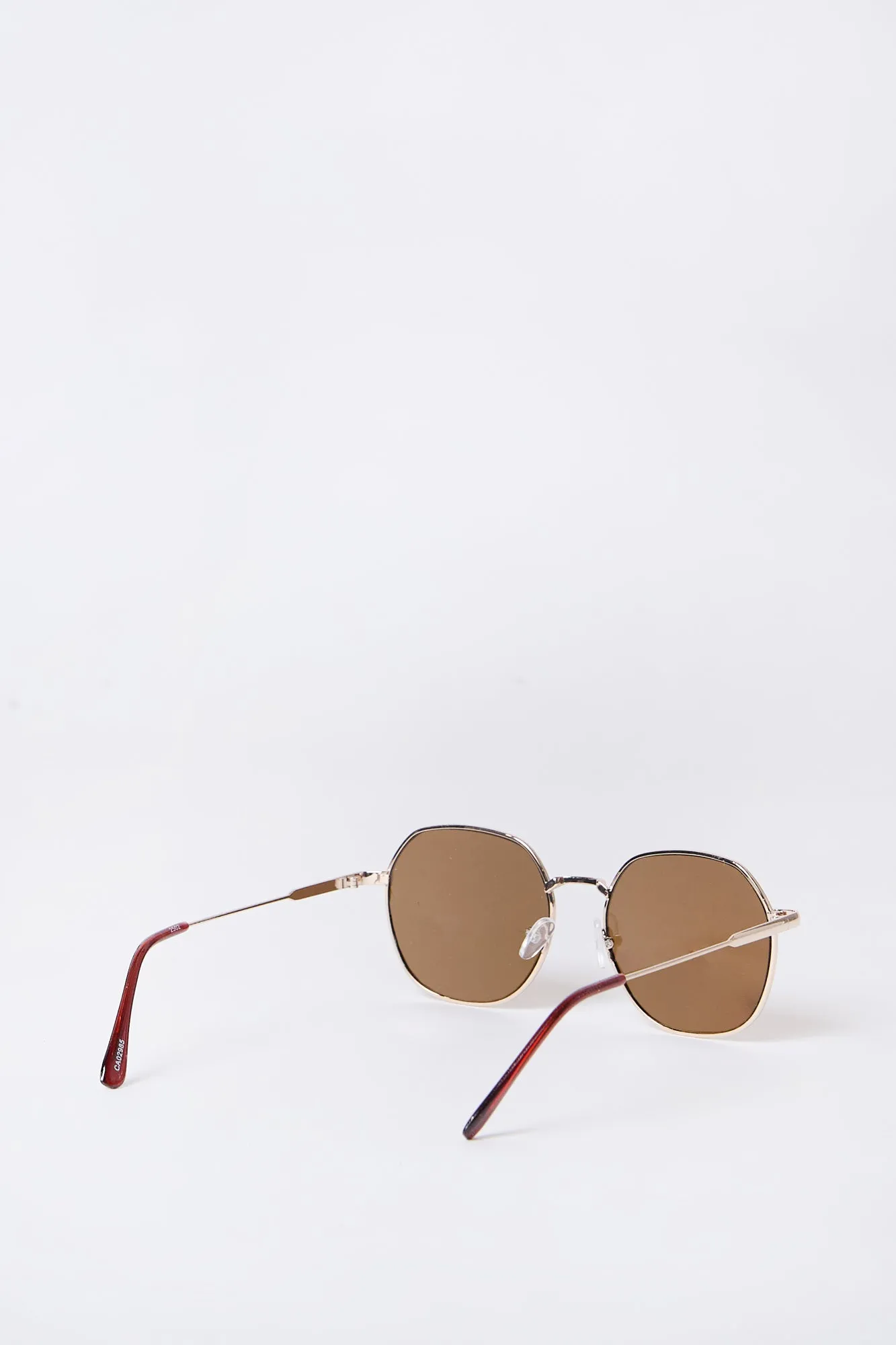 Geometric Round Sunglasses