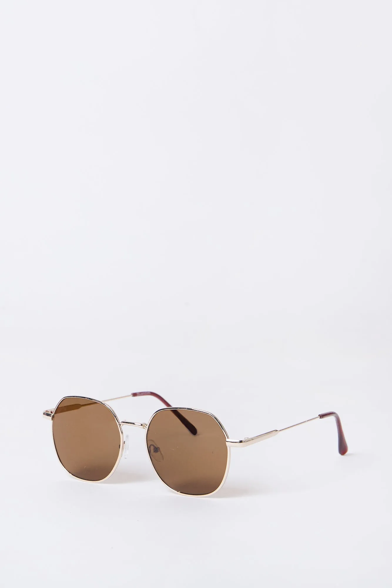 Geometric Round Sunglasses