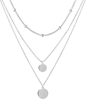 Gold chain For Men For Women 3 For Women Layered Jewelry Girls Choker Disc Necklaces Necklace Layered Dainty