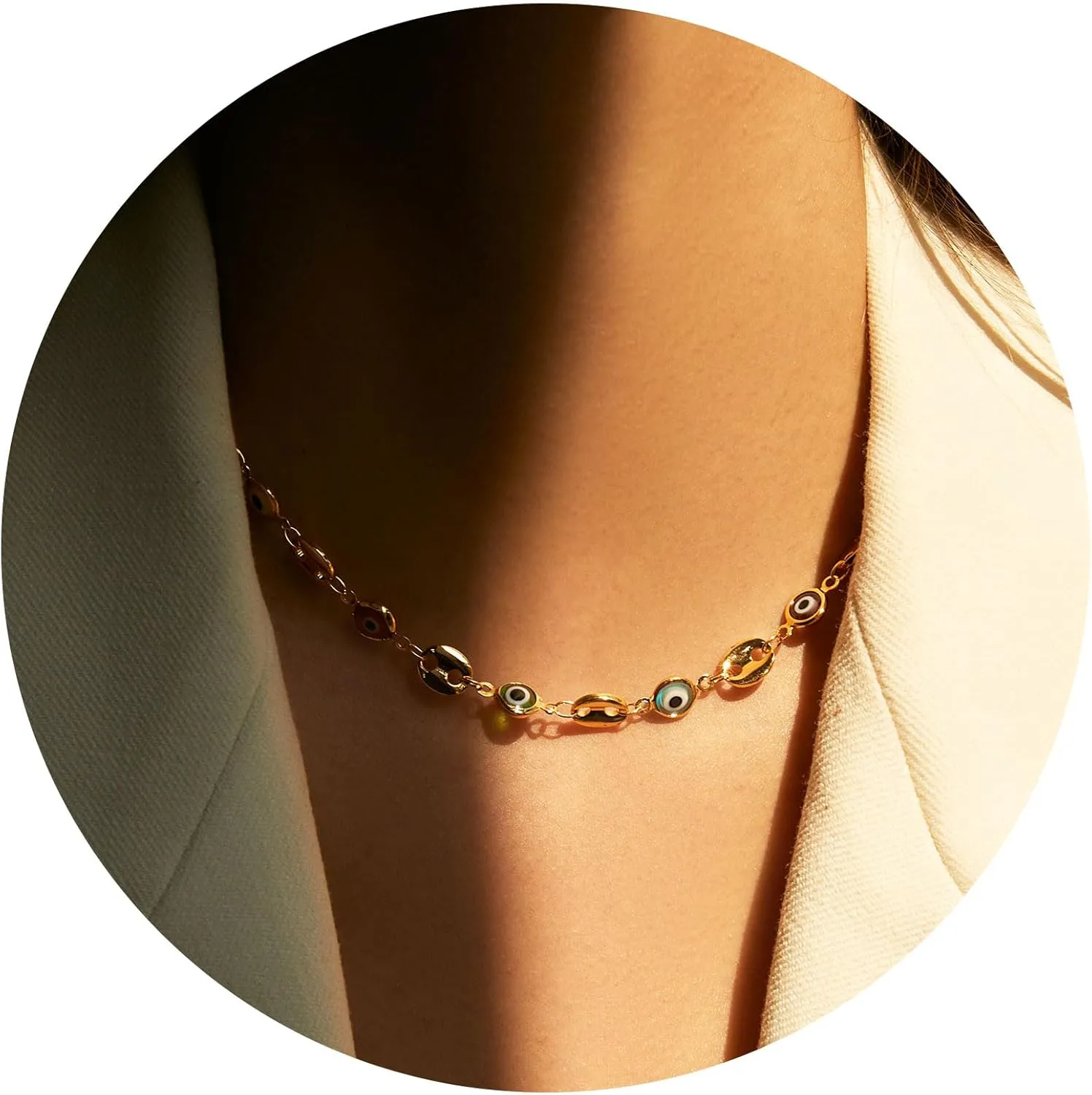 Gold Necklaces for Women-Gold Chokers Necklaces Romantiic Birthday Valentine's Day Mothers' Day Gifts