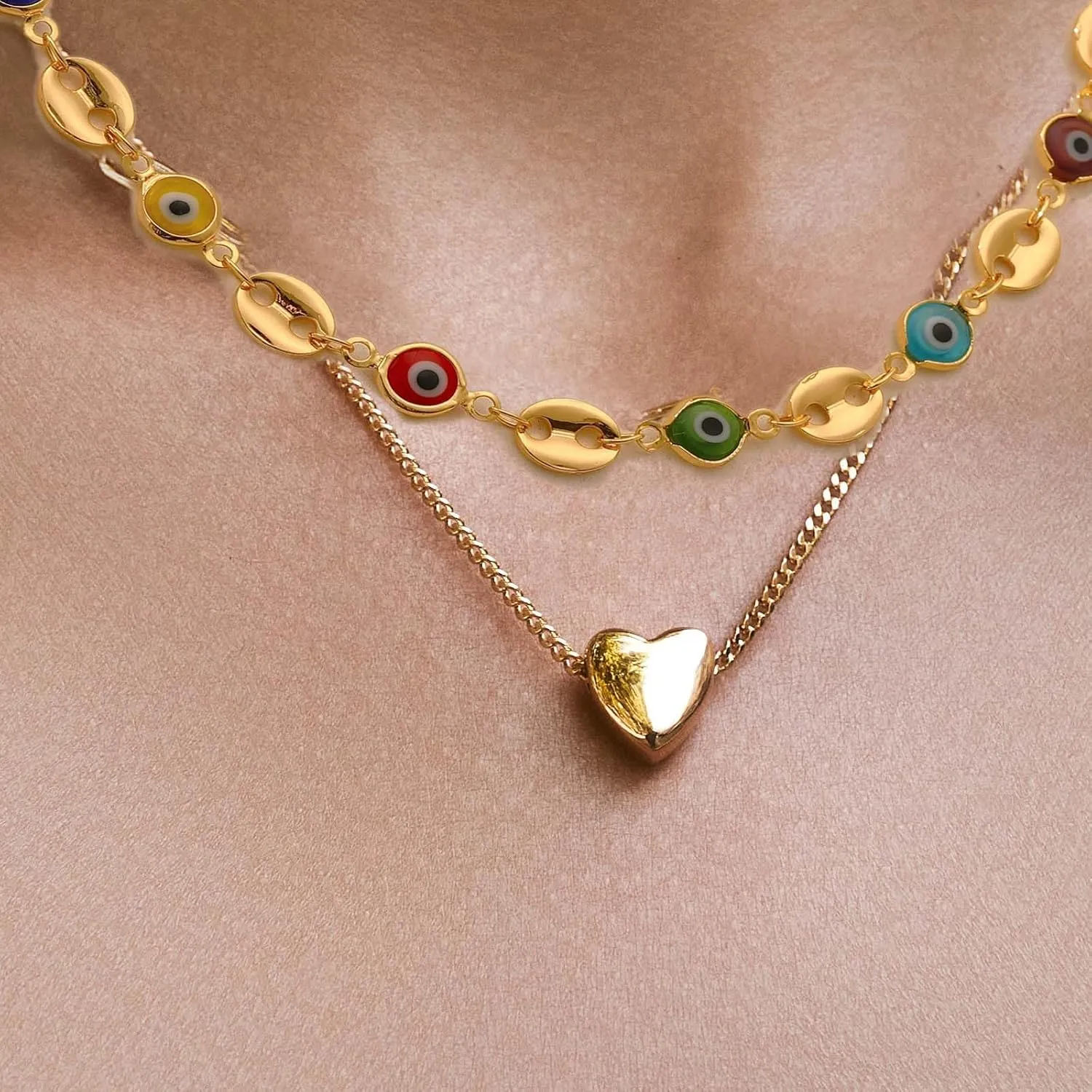 Gold Necklaces for Women-Gold Chokers Necklaces Romantiic Birthday Valentine's Day Mothers' Day Gifts