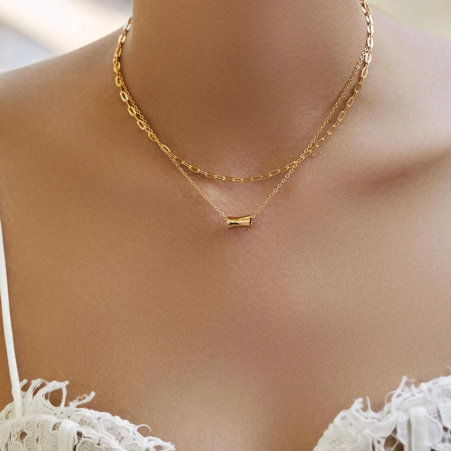 Gold Necklaces for Women-Gold Chokers Necklaces Romantiic Birthday Valentine's Day Mothers' Day Gifts