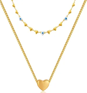 Gold Necklaces for Women-Pendant Gold Necklaces Romantiic Birthday Valentine's Day Mothers' Day Gifts