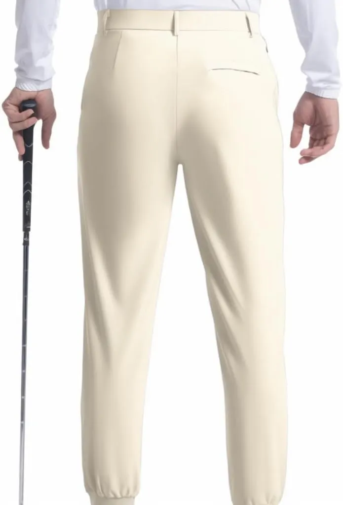 Golf Joggers for Men Lightweight Stretch Slim Fit Dress Pants Business Casual Work Pants with Pockets