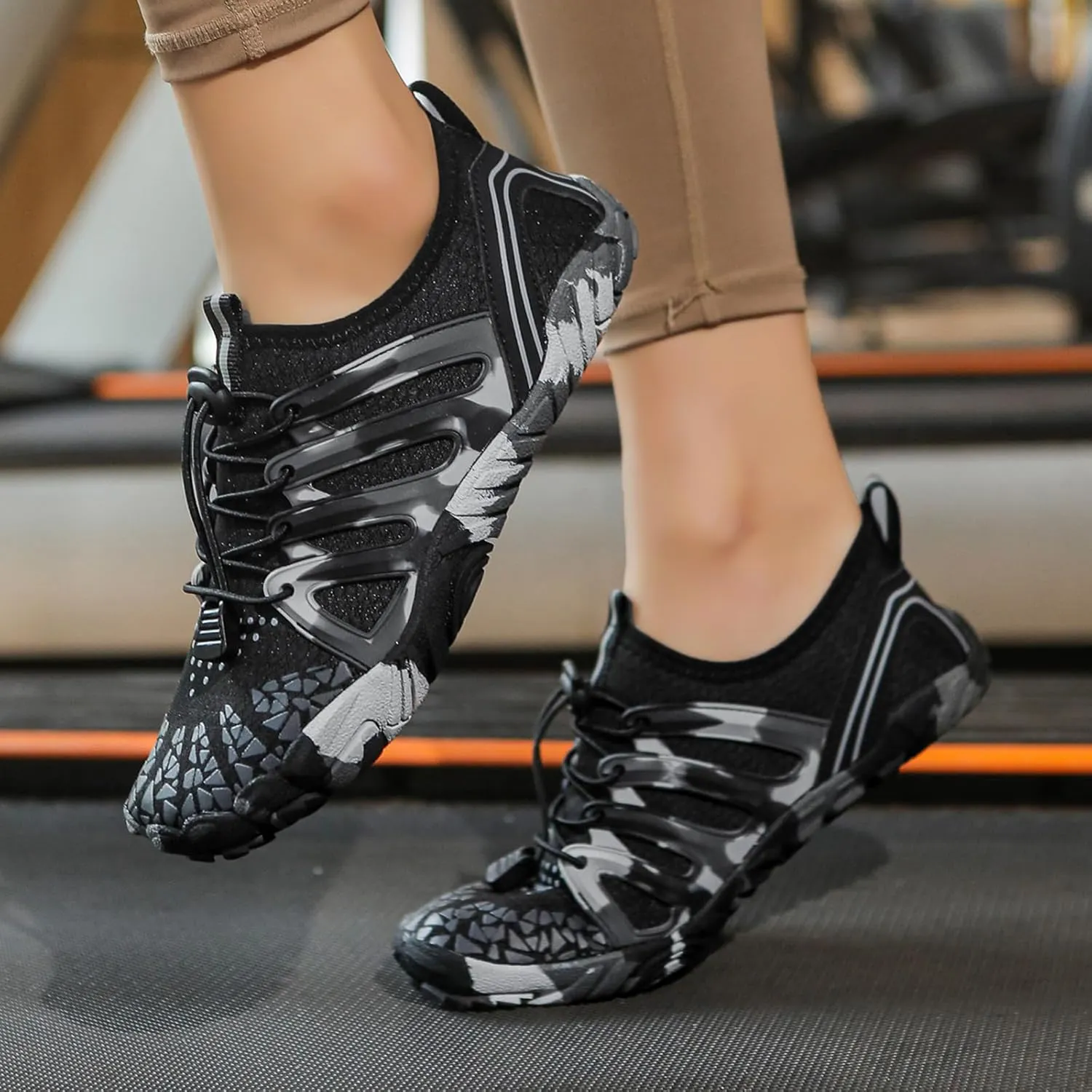 Grounded Footwear for Women Men with Neuropathy Grounding Shoes Hiking Footwear Barefoot Womens Shoes Non-Slip Outdoor Unisex Water Pro Beach Shoe Wide Toe Box Sneakers, Diabetic Shoe, Quick-Dry