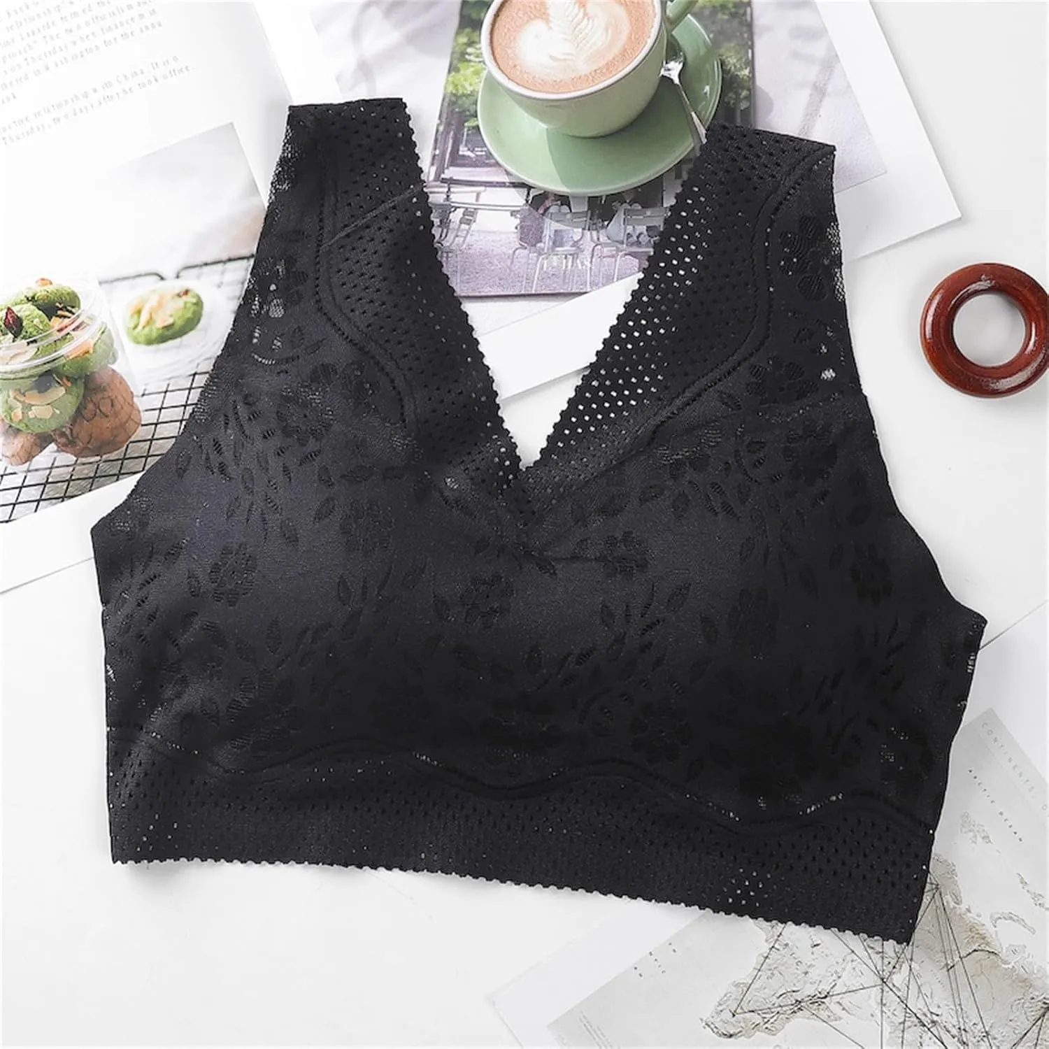 Hatmeo Women's Orthopedic Anti-Sagging Bra Hatmeo Bra for Senior Women Posture Correcting Bra Breathable Push up Bras