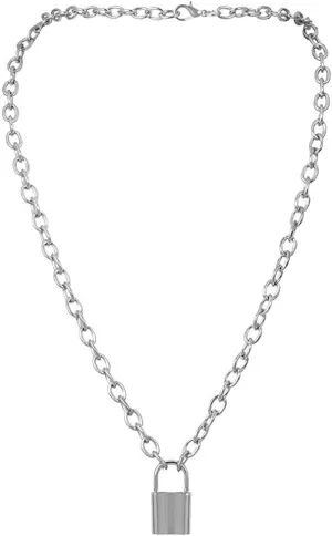 Heart Necklace Pack Layered Necklaces Punk Pendant Dainty Women Pearl Accessory Jewelry for Woman (Silver, One Size)