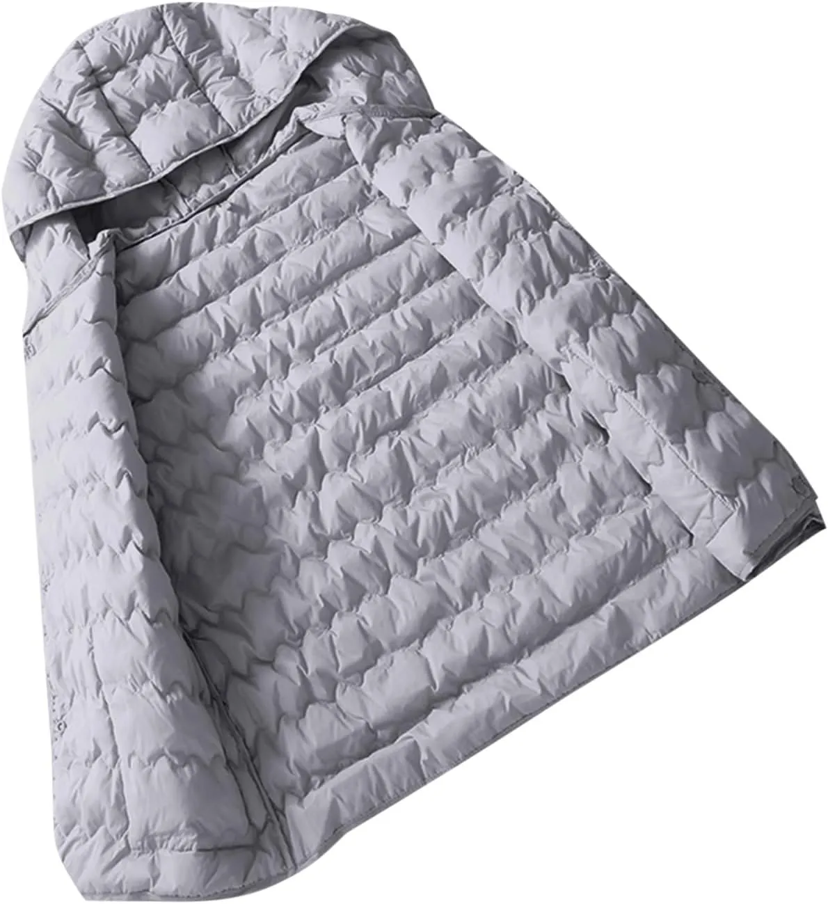 HGps8w Womens Winter Quilted Hooded Puffer Vest Lightweight Padded Gilet Sleeveless Puffy Jackets Down Coats with Pockets