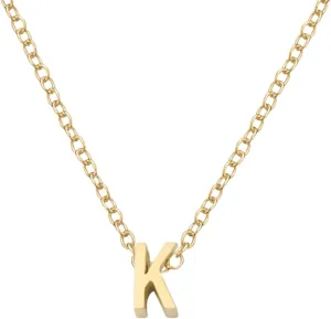 Initial Necklaces for Women, 14k Gold Plated Letter Necklace Cute Gold Initial Initial Choker Necklaces for Women Trendy Gold Jewelry Layered Necklaces For Women