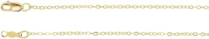JewelryWeb 14k Yellow Gold Layered Titan Gold Cable Necklace 18 In Pendant-Necklace for Women