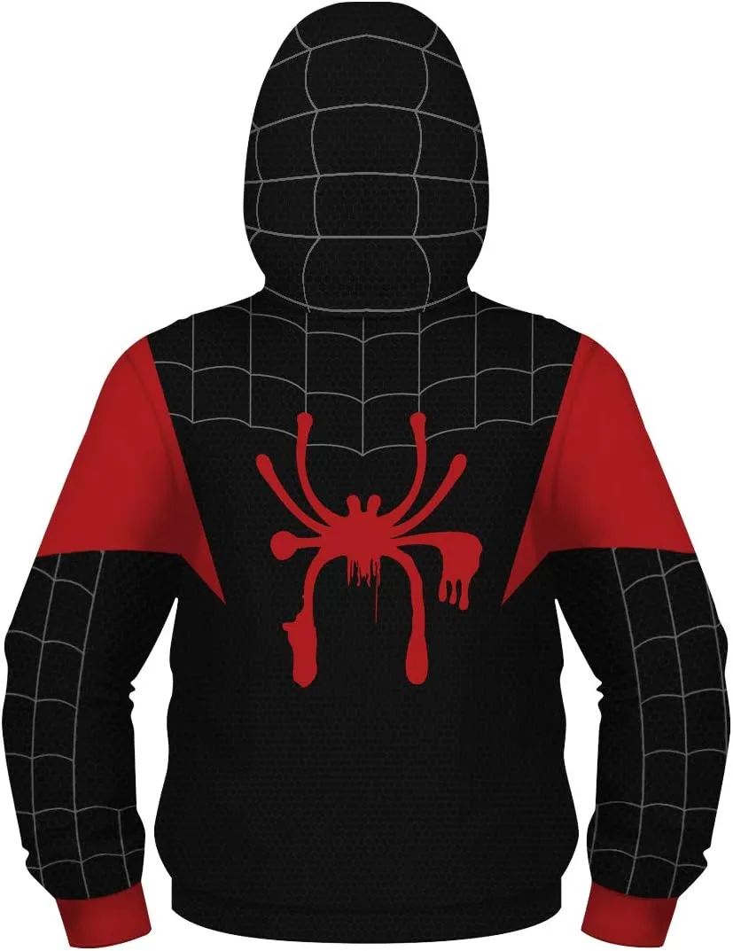 Kids Boys Teen Full Zip Up Hoodie Halloween Cosplay Sweatshirts Jackets Costumes for Boys