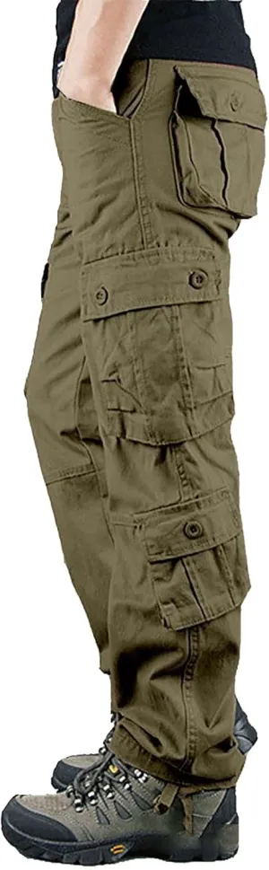 Knit Casual Pants for Men Men's Solid Color and Windproof and Rainproof Pants Winter Warm Training Active Track