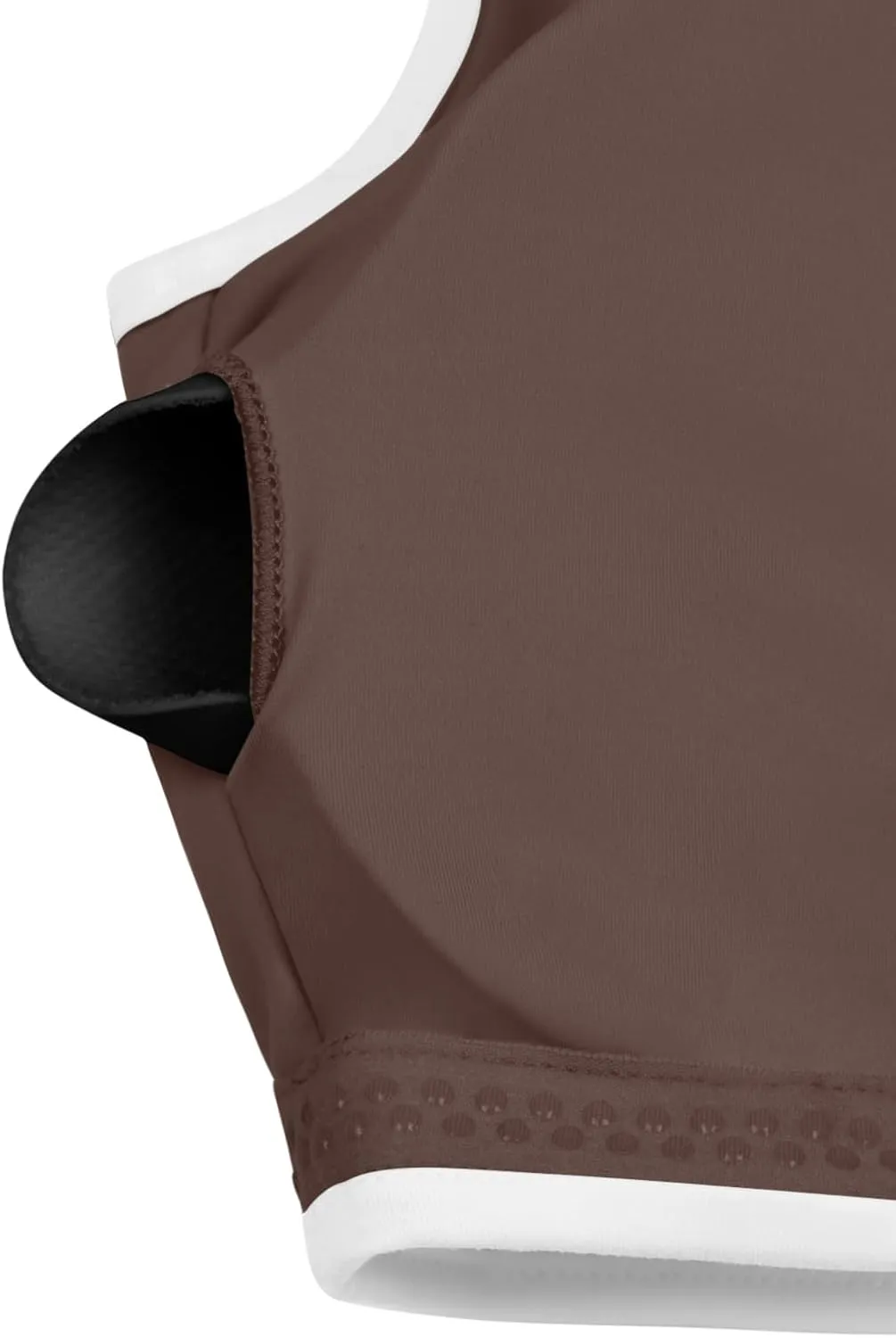LASLULU Sexy Sports Bras for Women V Neck Sleeveless Padded Bra Workout Yoga Crop Top