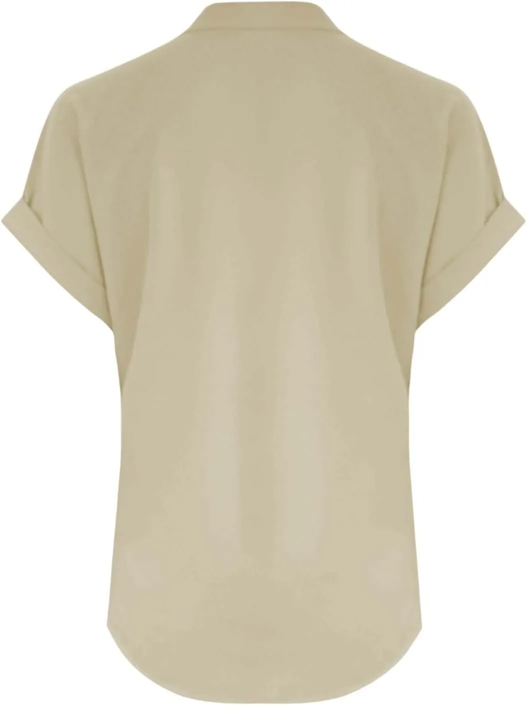 Linen Shirts for Women 2025 Summer Casual V Neck Button Down Short Sleeve Tops Trendy Comfy Business Work Blouses