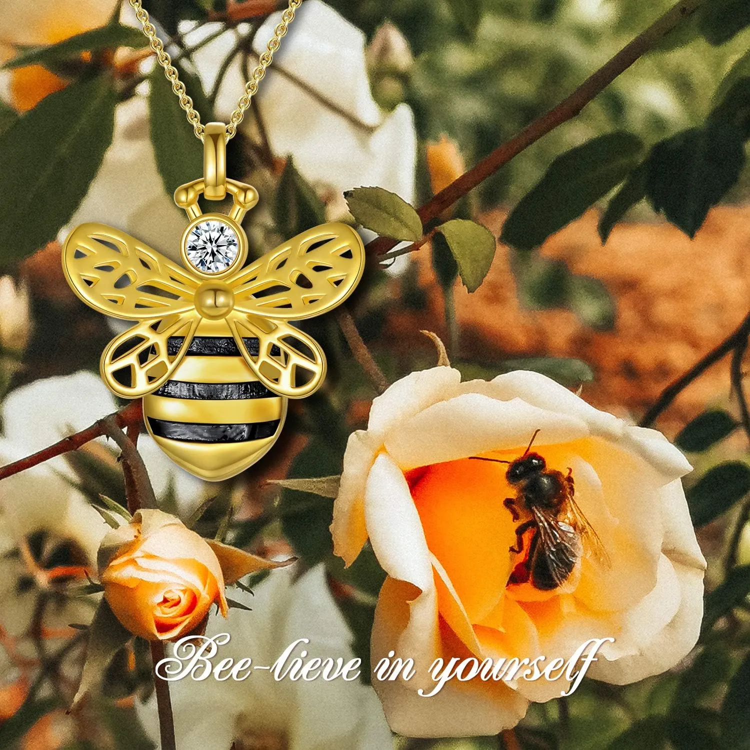 LONAGO Butterfly/Dragonfly/Bee/Owl Locket That Hold Pictures 925 Sterling Silver Butterfly Photo Lockets Necklace for Women