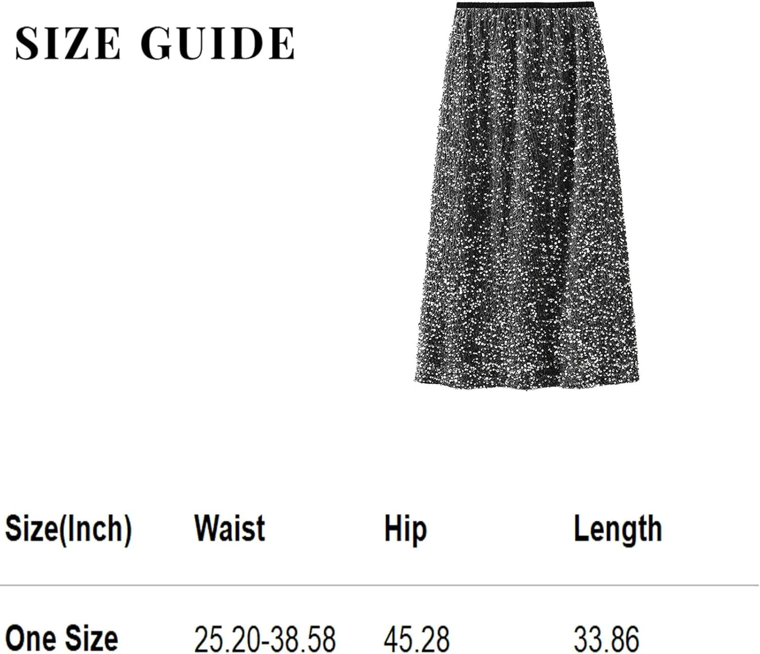 Long Skirts for Women Summer Sequin Printed Long Pleated Ruffle Skirts High Waist Nightgrom Party Skirts
