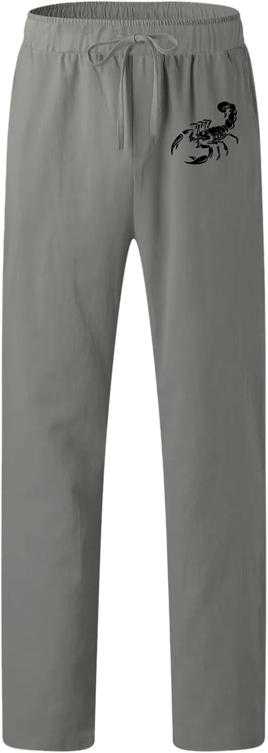 Loose Pants for Men Black Casual Pants for Men Mens Cargo Trousers Cotton Slim Fit Chinos Comfortable Pants for Men