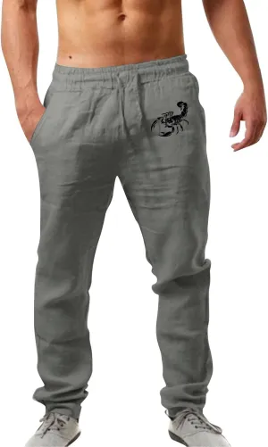 Loose Pants for Men Black Casual Pants for Men Mens Cargo Trousers Cotton Slim Fit Chinos Comfortable Pants for Men