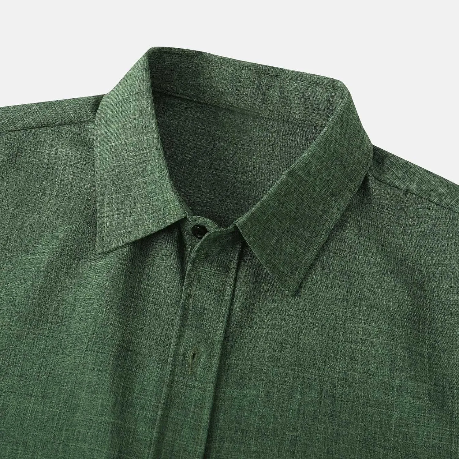 Men Linen Shirt Short Sleeve Lapel Solid Color Hawaiian Tees Shirts Vacation 2025 Casual Loose Comfy Blouses Top