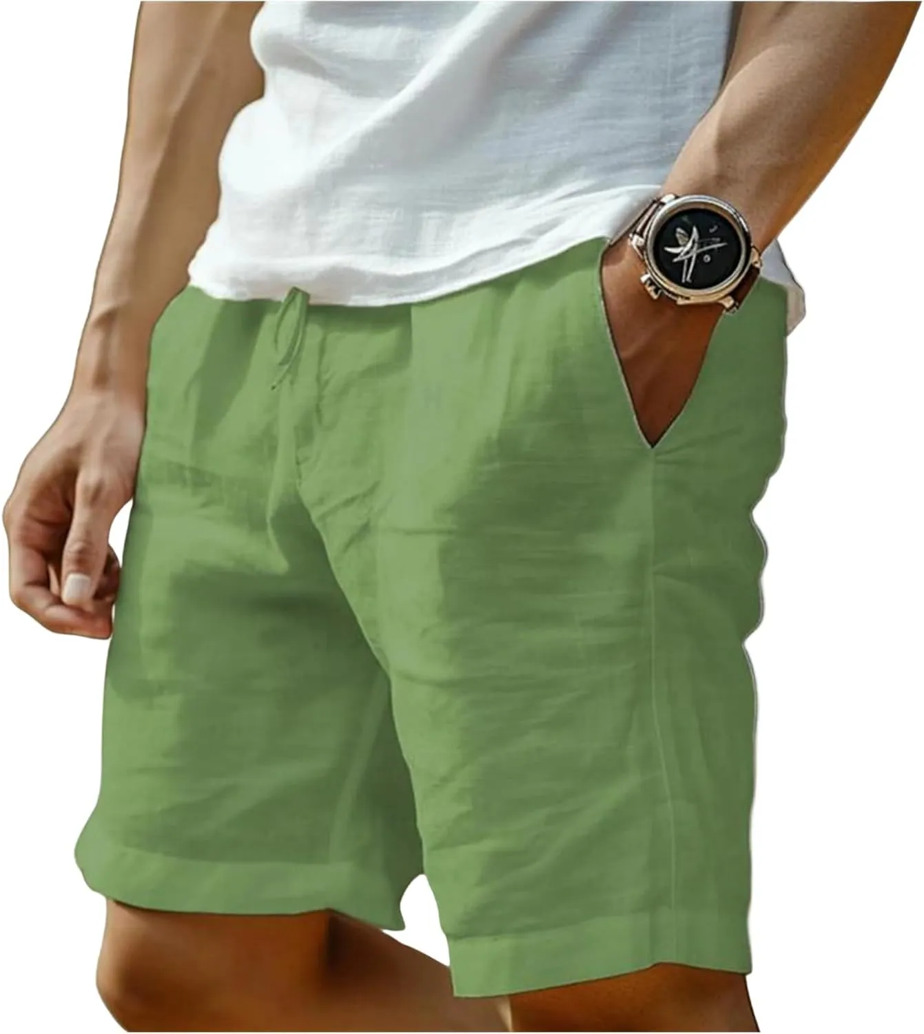 Men Shorts Casual Big and Tall Slim Fit Comfortable and Relaxed Fit Low Rise Shorts 2025 Summer