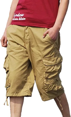 Mens Cargo Shorts Baggy Lightweight Fashion Casual Summer Walking Travel Outdoor Work Shorts Relaxed Fit with Pockets